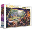 Thomas Kinkade Snow White & the Seven Dwarfs Puzzle 1000pcs