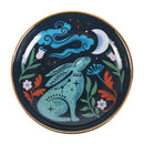 Midnight Hare Ceramic Trinket Dish