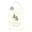 Into the Woods Hanging MDF Sign