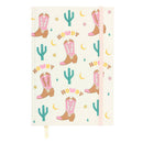 Cowboy Book A5 Notebook with Sticker Sheet