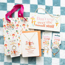 Don't Trip Over The Small Stuff Hanging MDF Sign