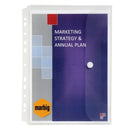 Marbig A4 Velcro Binder Pocket/Wallet