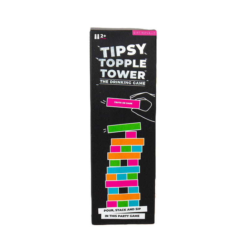 Tipsy Topple Tower Game