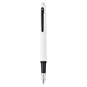  Pluma estilográfica Sheaffer VFM lacada en blanco y negro