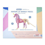  Kit de pintura artesanal de rompecabezas de madera 3D Robotime