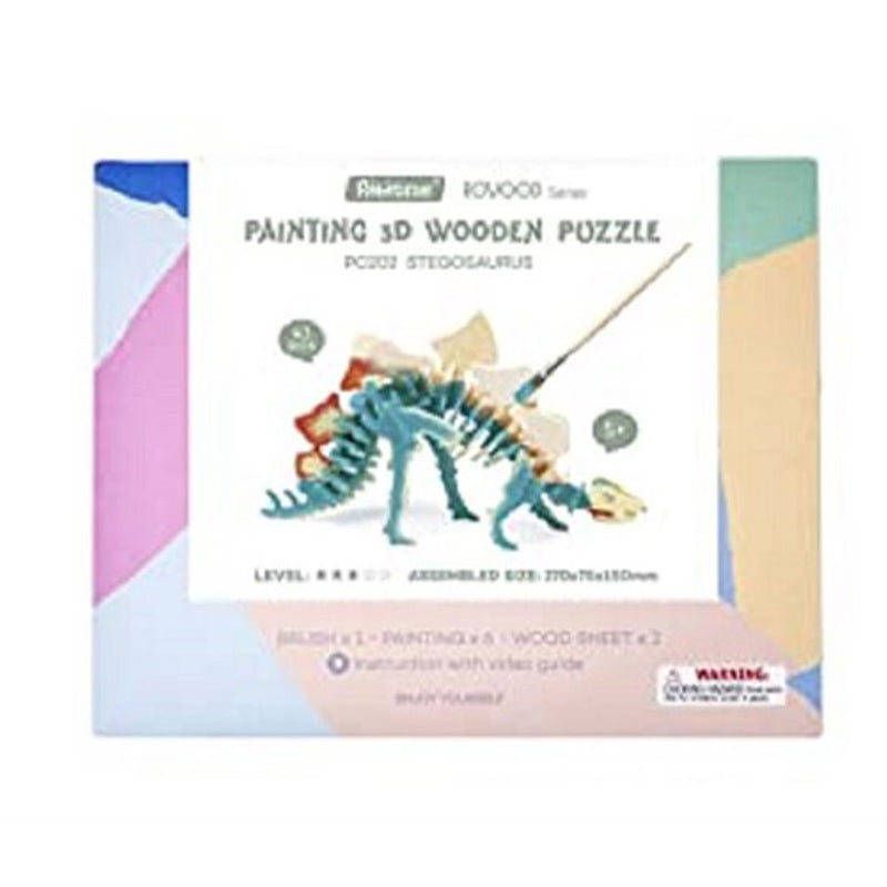  Kit de pintura artesanal de rompecabezas de madera 3D Robotime