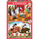 Educa Colección Puzzle 2 juegos de 48pzs