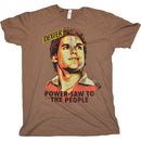  Camiseta masculina Dexter Power-Saw marrón