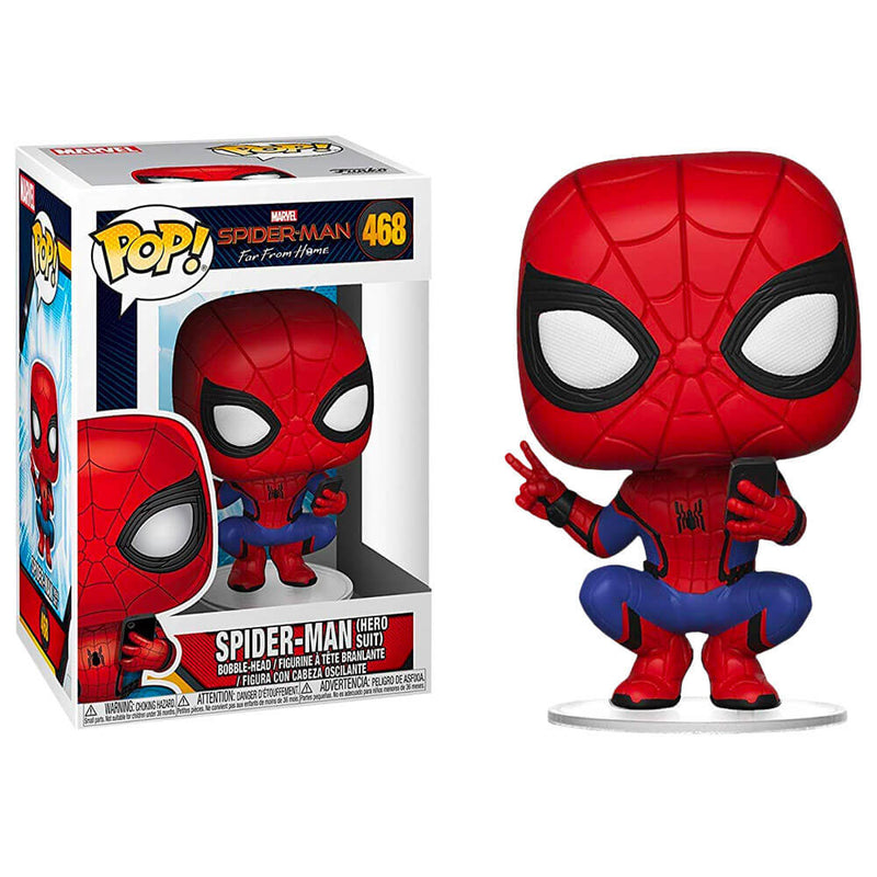 Spider-Man Far From Home Spider-Man Selfie Pop! Vinyl