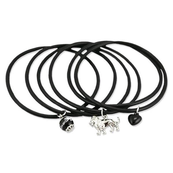 Twilight New Moon Jewellery Jelly Bangle w/ Charms Edward