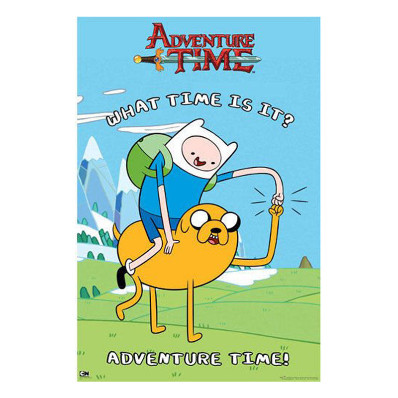  Hora de aventuras Póster