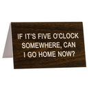  Di qué letrero de escritorio grande