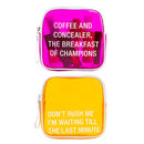 Say What Vinyl Cosmetic Bag