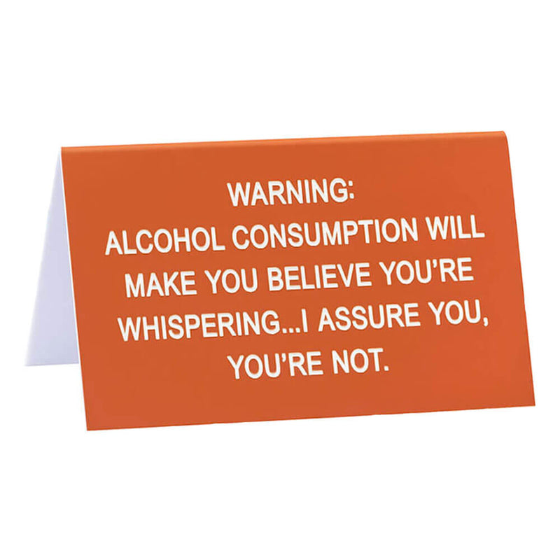  Di qué letrero de escritorio (grande)