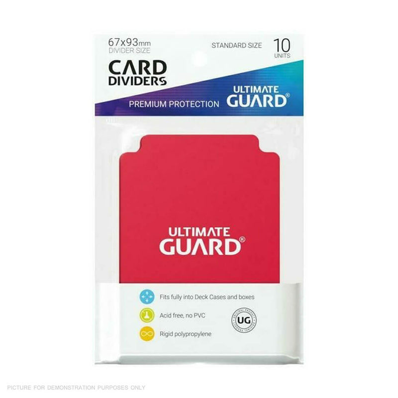  Separadores de tarjetas de tamaño estándar Ultimate Guard, paquete de 10