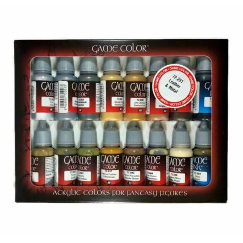  Vallejo Game Color Set 16 Colores