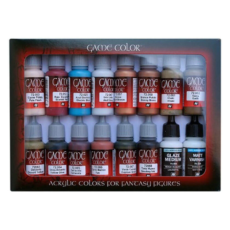  Vallejo Game Color Set 16 Colores