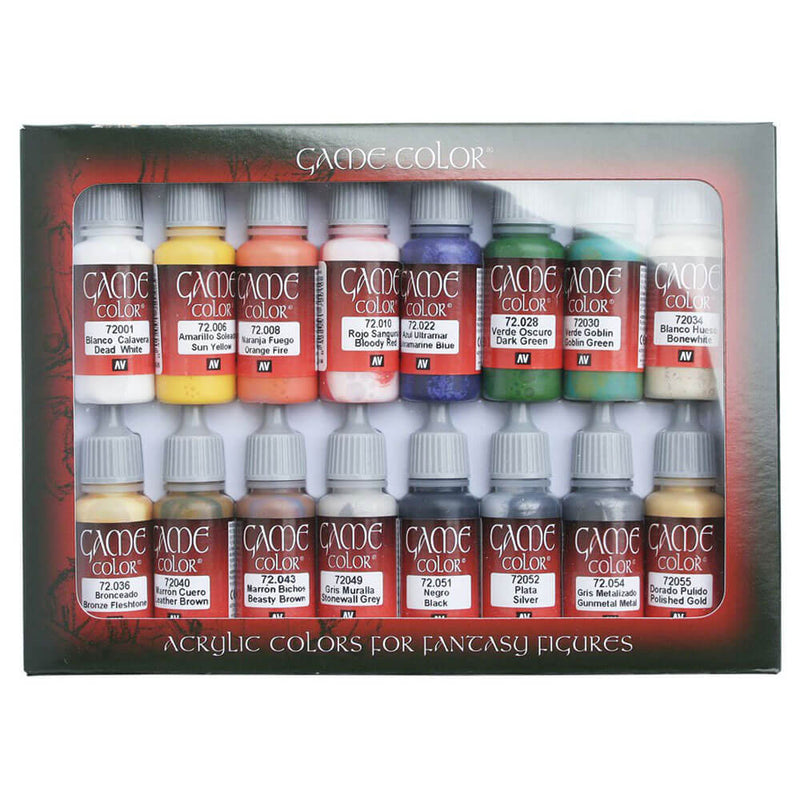  Vallejo Game Color Set 16 Colores