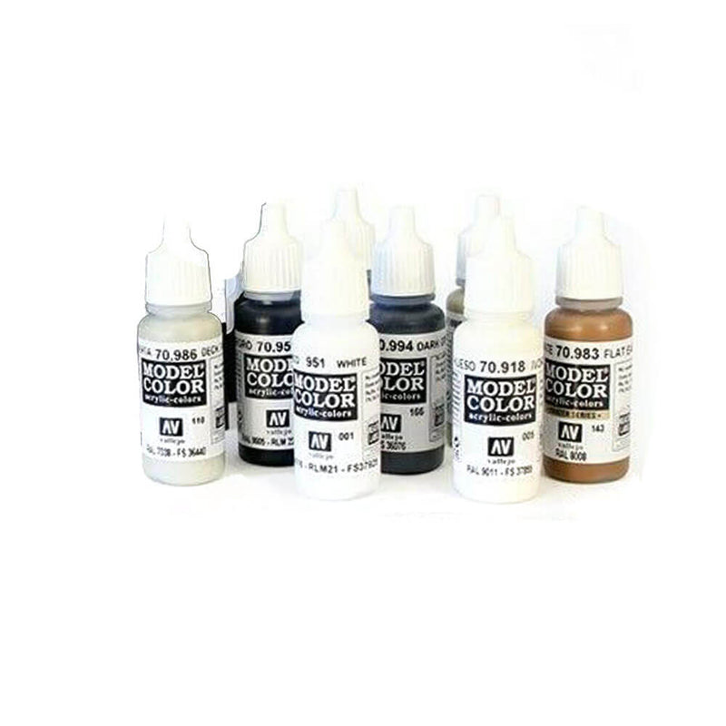  Pinturas Vallejo Model Color Set de 8 colores
