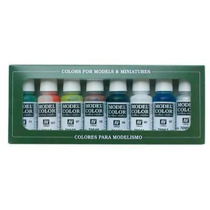  Juego de pintura de color modelo de 8 colores