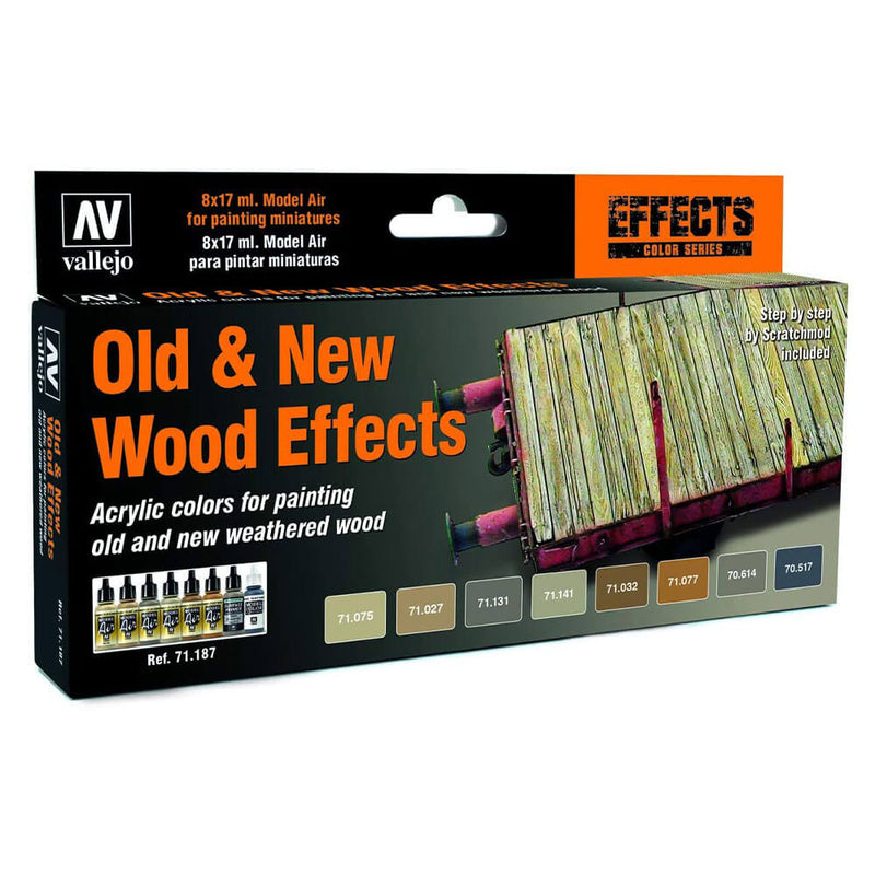  Model Air Effects Juego de 8 colores 17 ml