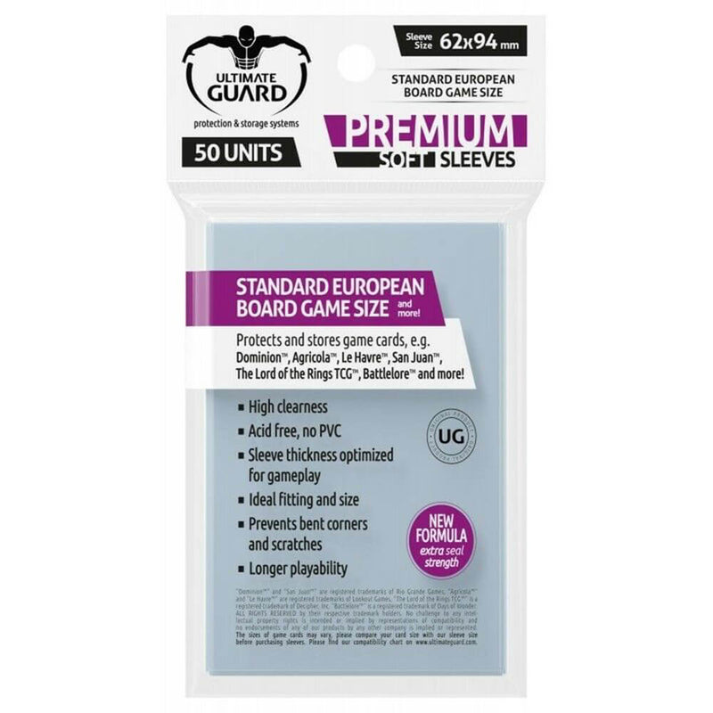 Fundas blandas para juego de mesa Ultimate Guard Premium