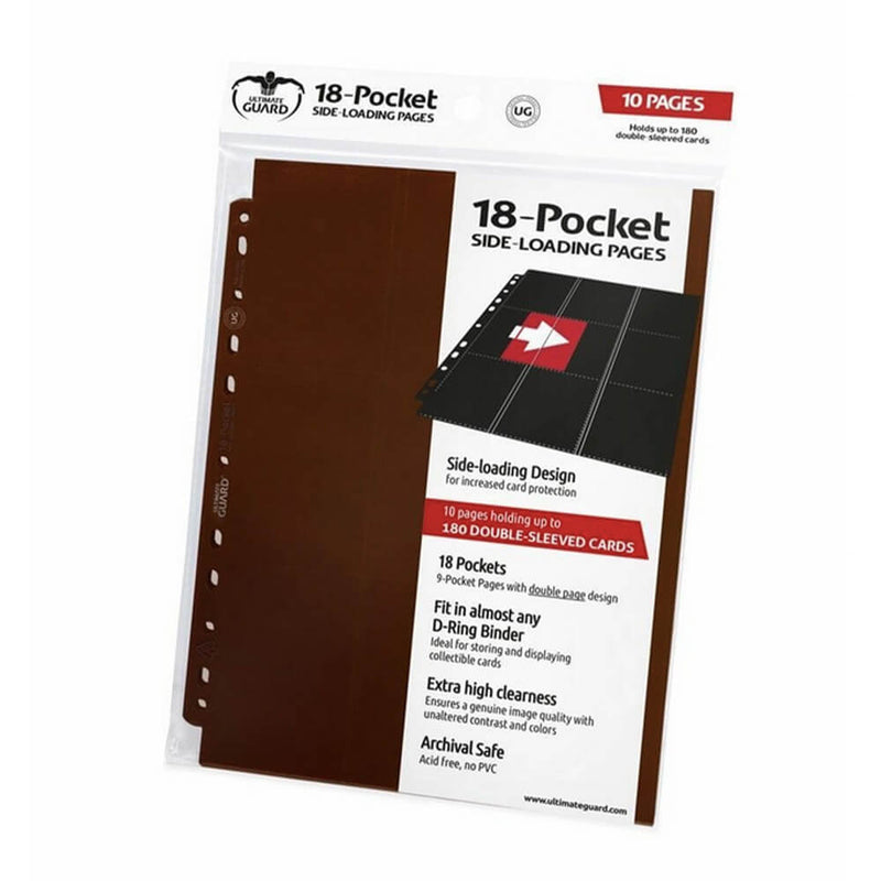  Ultimate Guard 18 páginas de bolsillo de carga lateral