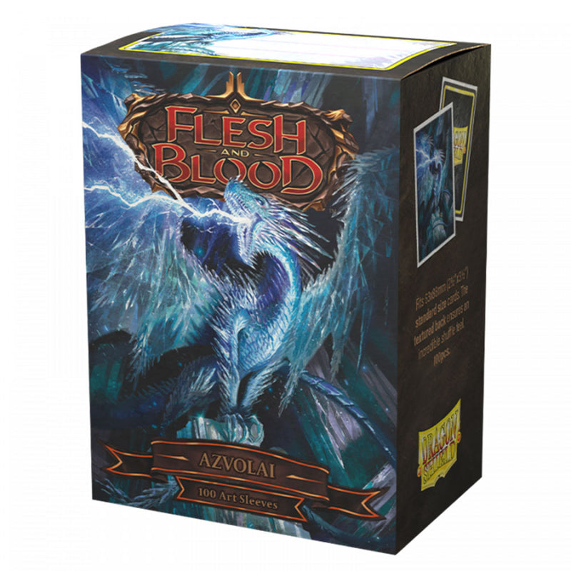  Caja de fundas artísticas mate Dragon Shield Flesh & Blood