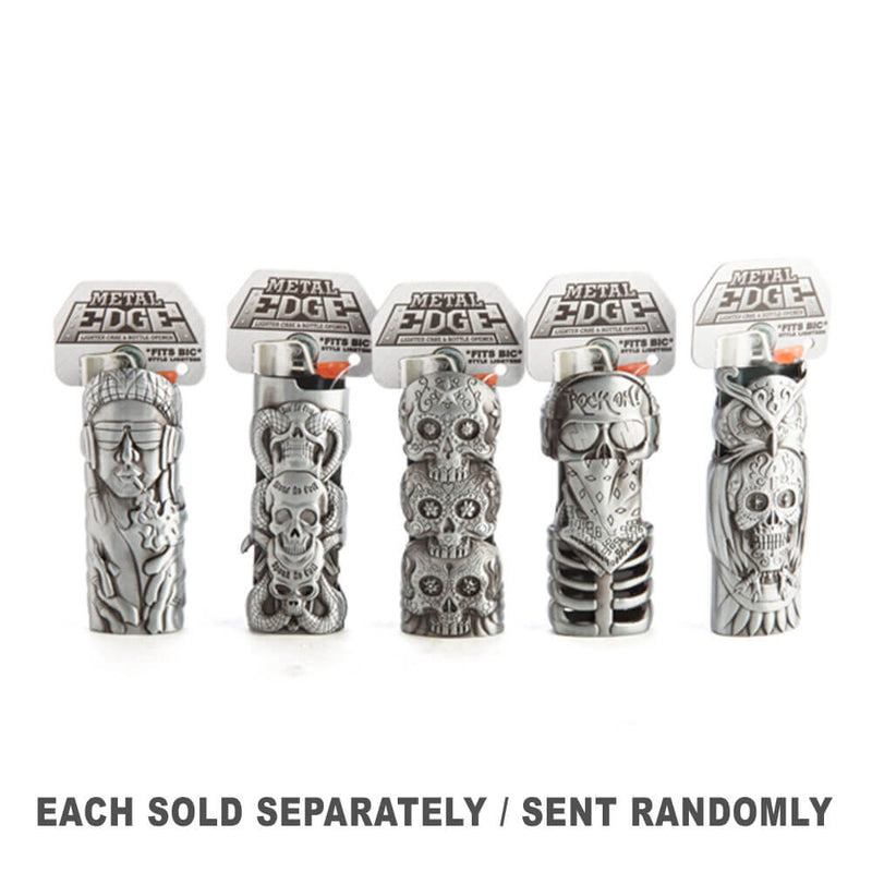 Metal Edge Lighter Case & Bottle Opener