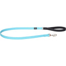 Elegant Vegan Leather Dog Lead (Turquoise)