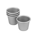 Bakemaster Silver Anodised Dariole Pan Set of 4 (6x5.5cm)