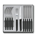 Victorinox Cubertería Moderna Juego de Mesa (Negro)