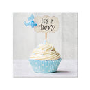 Paw Cupcake Lunch Napkin 33cm (20pk)