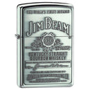Jim Beam Full Label Chip High Polish Lighter