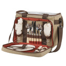  Bolsa de picnic marca Rovin Deluxe con utensilios