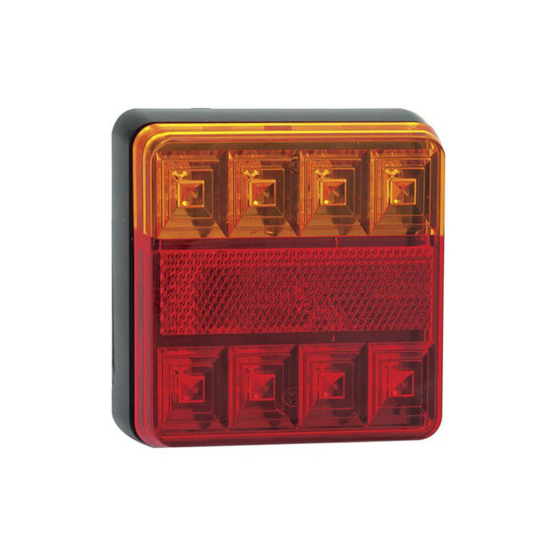  Juego combinado de luces LED para remolque (100x100 mm)