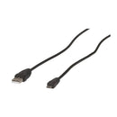  Conector USB 2.0 tipo A a cable micro tipo B