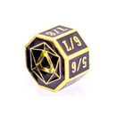  Dados de metal MTG Goyf Rox Contador (individual)