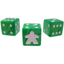  Juego de dados Meeple D6