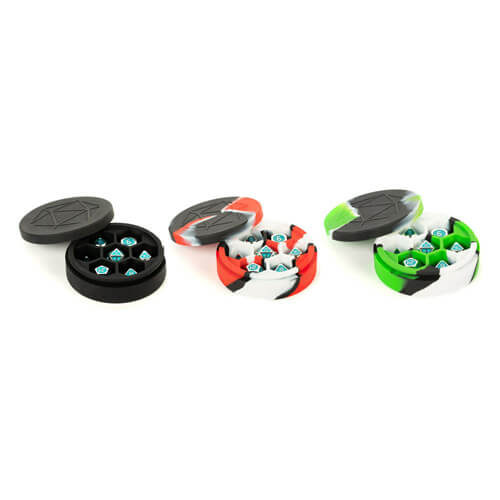 MDG Silicone Dice Case Round