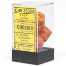  Juego de troqueles D7, dados de poliéster moteado (7 dados)