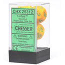  Juego de troqueles D7, dados de poliéster moteado (7 dados)