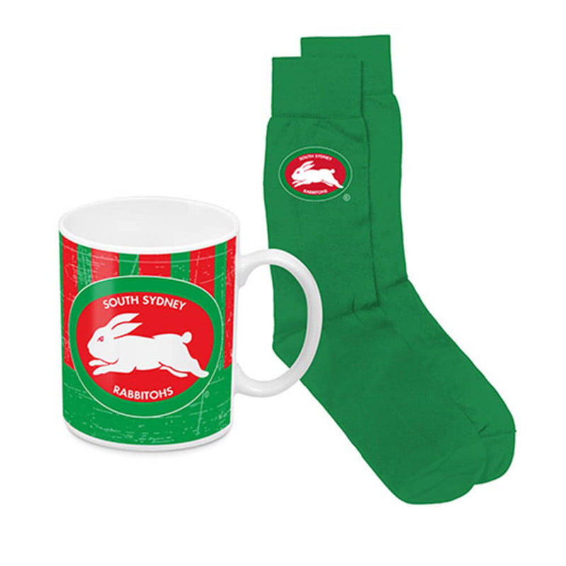  Taza de café NRL Heritage y paquete de calcetines