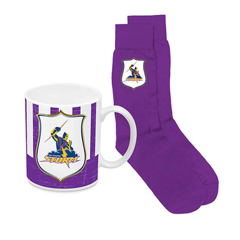  Taza de café NRL Heritage y paquete de calcetines