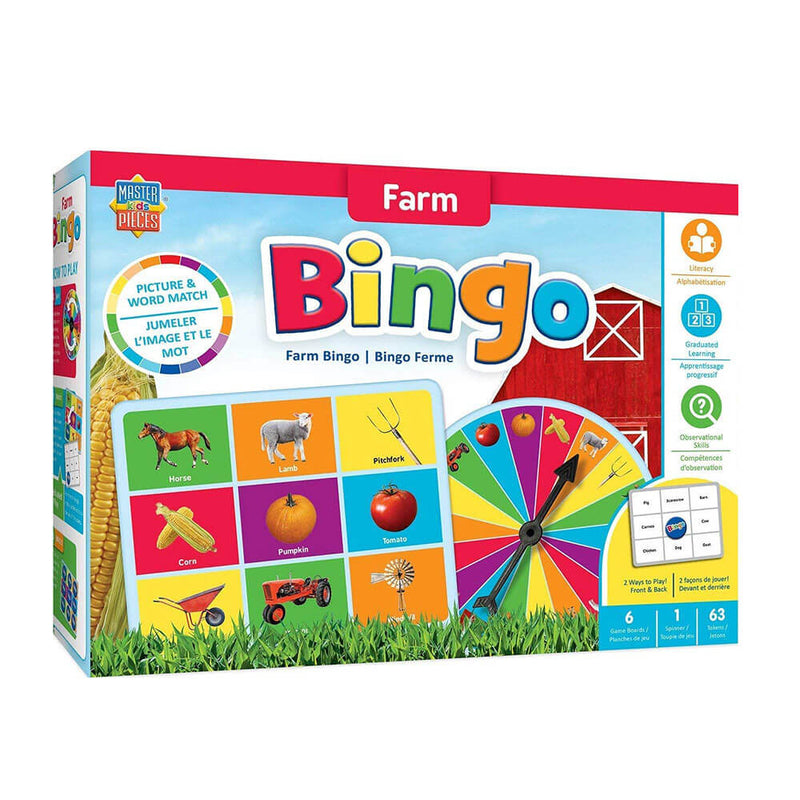  Bingo educativo de obras maestras
