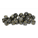  Dados D6 Brillantes 12mm (36 Dados)