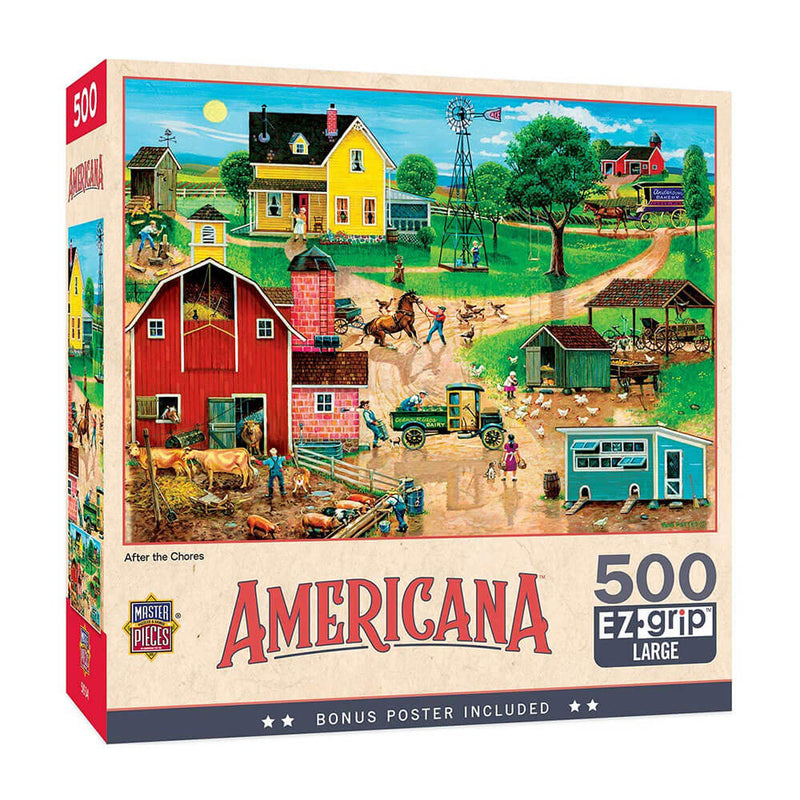  MP Americana de BP EZ Grip Puzzle (500s)
