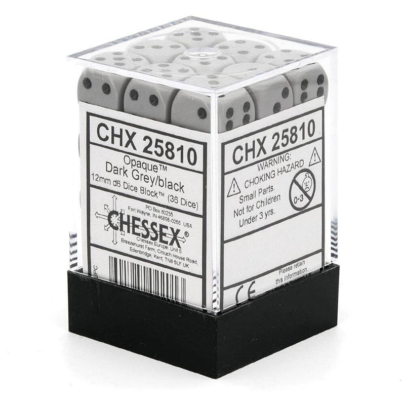  D6 Dados Opacos 12mm (36 Dados)