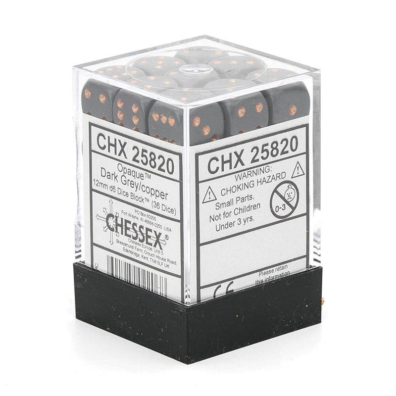  D6 Dados Opacos 12mm (36 Dados)
