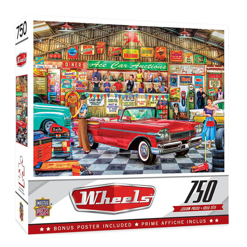  Puzzle MP Wheels (750 piezas)